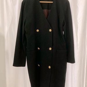 Vintage black work dress by Ann Taylor size 8